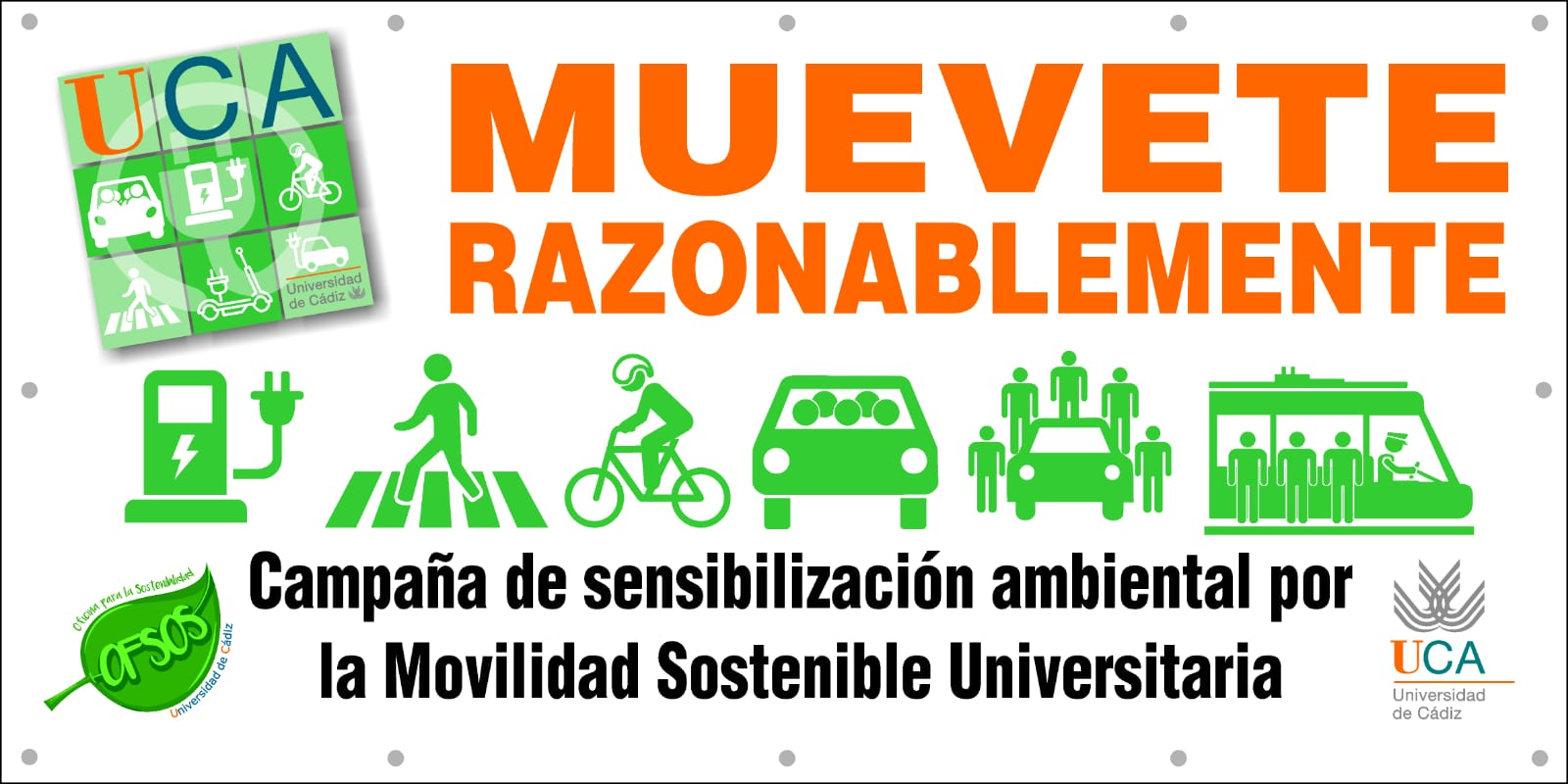 “Muévete Razonablemente” el próximo 8 de noviembre en el Campus de Puerto Real