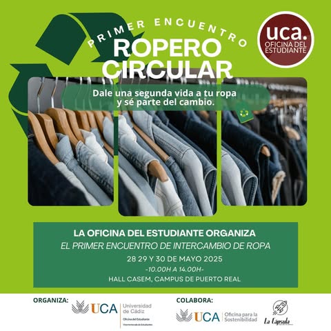 El próximo 28 de mayo  se inaugura el Ropero Circular en el CASEM