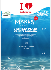 ¡Únete a la limpieza del Proyecto Mares Circulares de Coca-Cola en la playa de Valdelagrana!