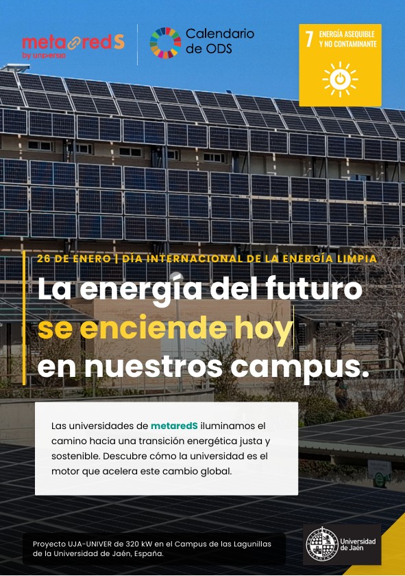 ¡La UCA impulsa la Energía Limpia con el nuevo Calendario ODS de MetaRed S!