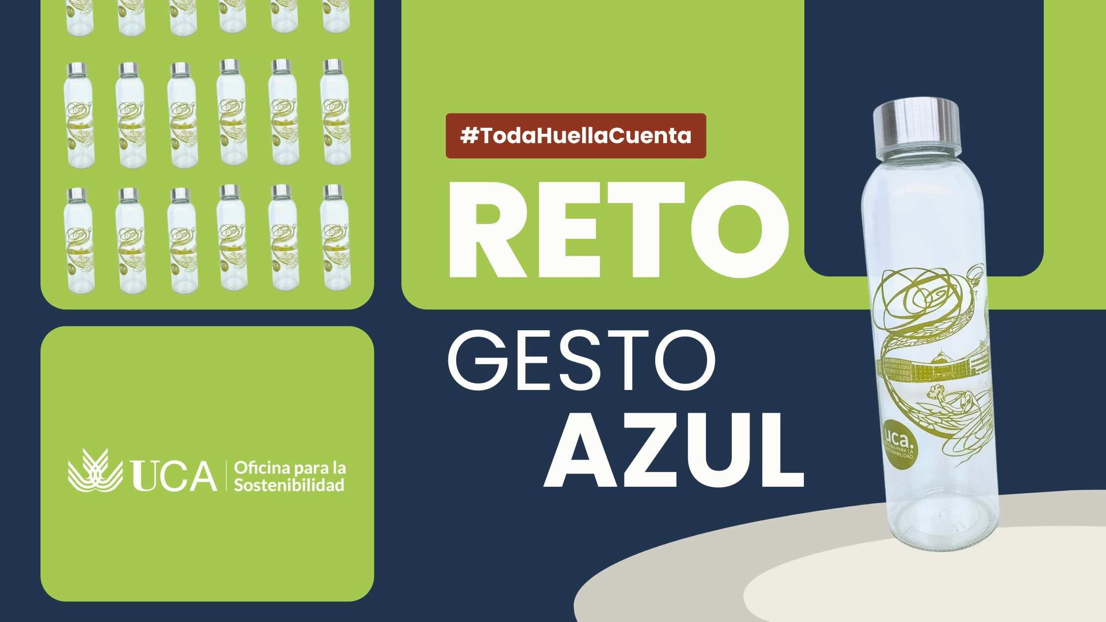 Reto del Gesto Azul: reduce tu huella hídrica y gana una botella reutilizable