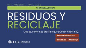 Lanzamos una Guía Ambiental de Residuos y Reciclaje para impulsar el campus circular