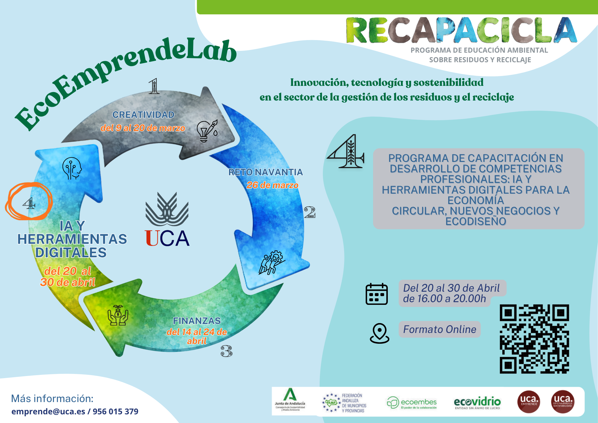 ¡Lidera el futuro verde desde casa! IA y Herramientas Digitales para la Economía Circular