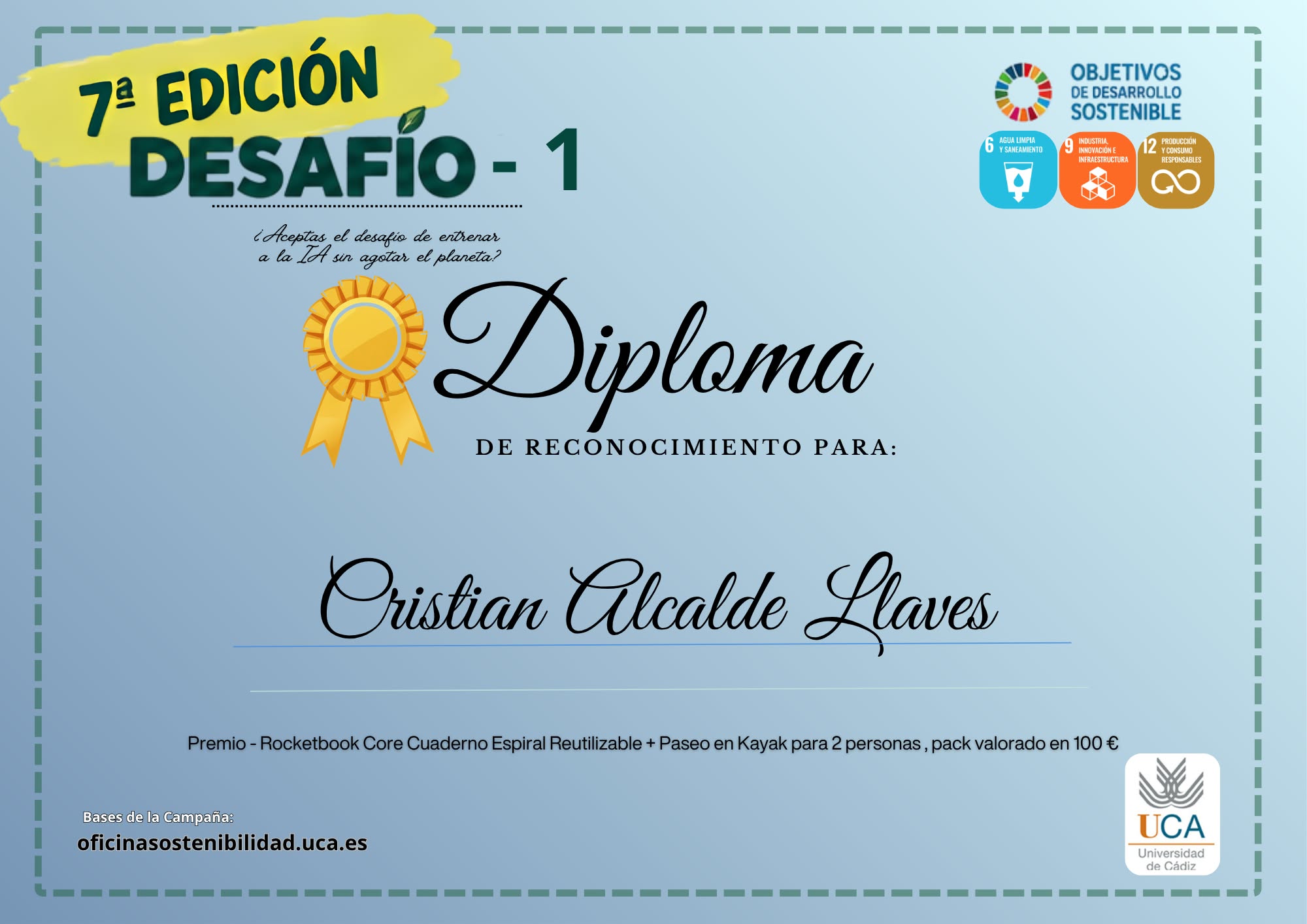 ¡Ya tenemos ganador! La IA en la UCA ya tiene quien la entrene sin agotar el planeta